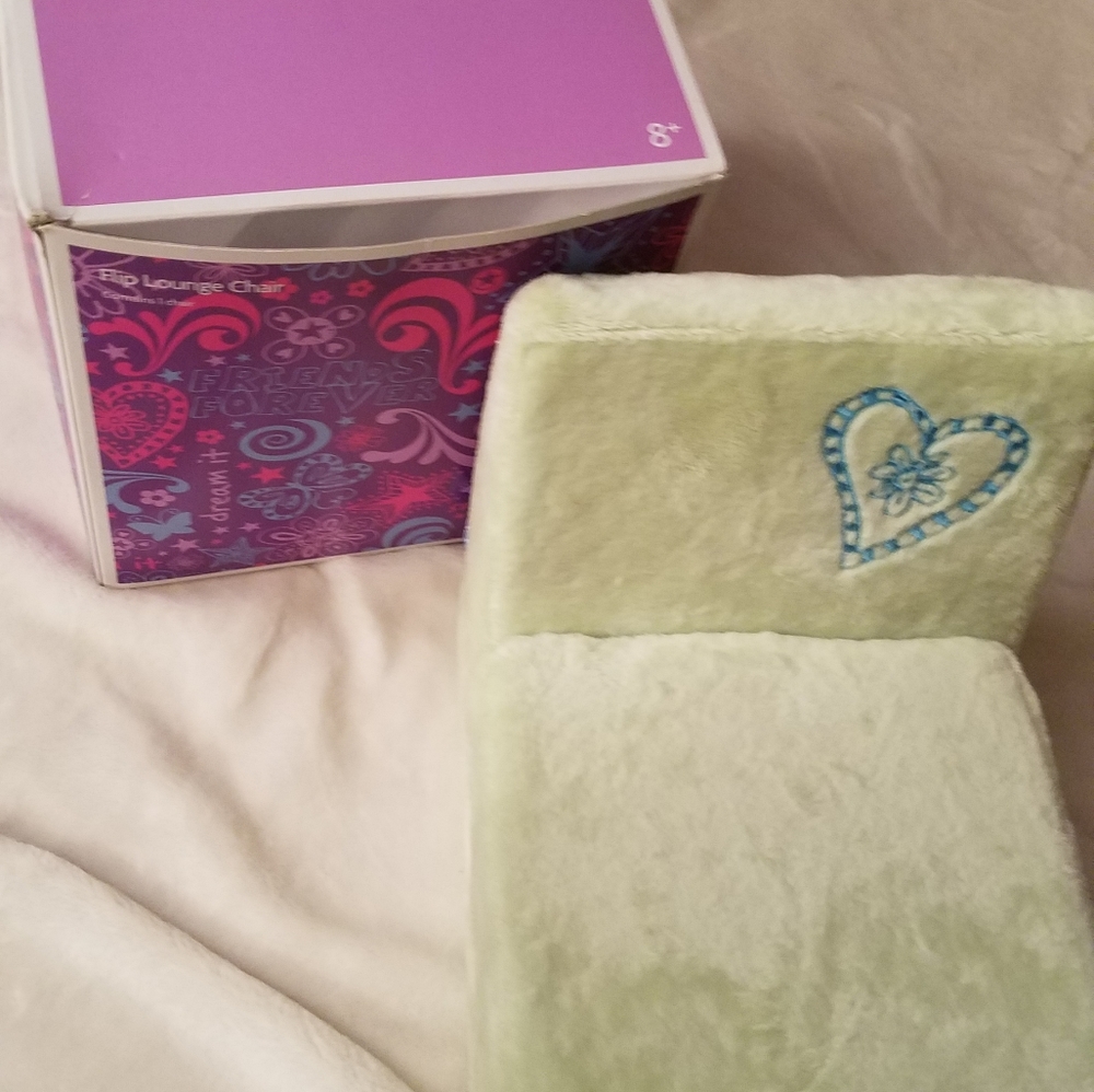 NWT American Girl Flip Lounge Chair